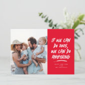 新年おめでとう、私たちは何でも写真が撮れます シーズンカード (スタンド正面)