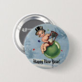 新年おめでとう！ 缶バッジ (正面&裏面)