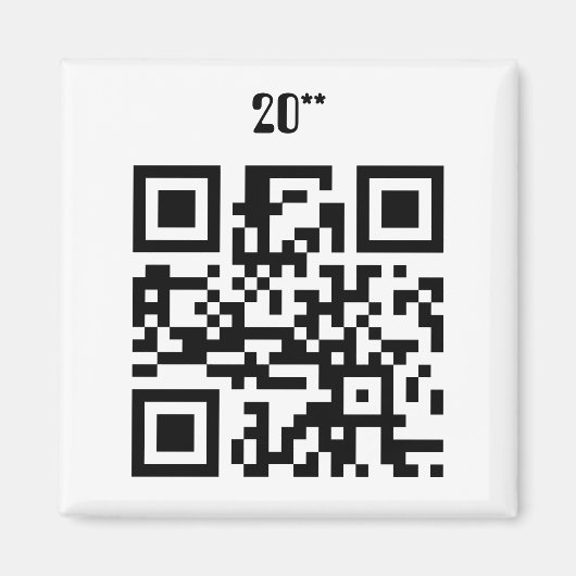 新年おめでとう – 英語 マグネット (正面)