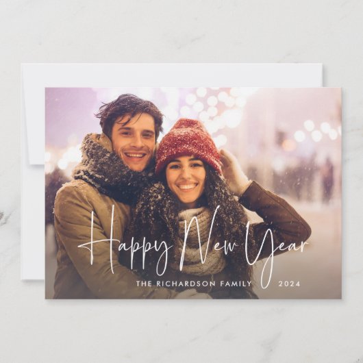 新年おめでとう | 2023スクリプモダント写数々の真 シーズンカード (正面)