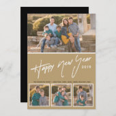新年おめでとう | 4枚 シーズンカード (正面/裏面)