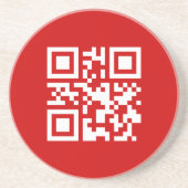 新年おめでとう!— qrコード コースター (正面)