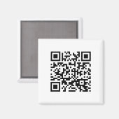 新年おめでとう！— qrコード マグネット (正面/裏面)
