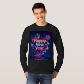 新年おめでとう Tシャツ (正面フル)