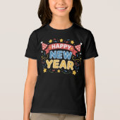 新年お祝いデザイン トライブレンドTシャツ (正面)