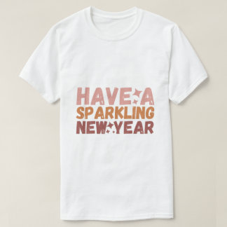 新年きらめくを迎える Tシャツ