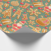 新年と今を迎えるラッ賛美プ紙 ラッピングペーパー (角)