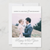新年と新年の写真カード シーズンカード (正面)