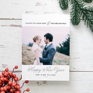 新年と新年の写真カード シーズンカード