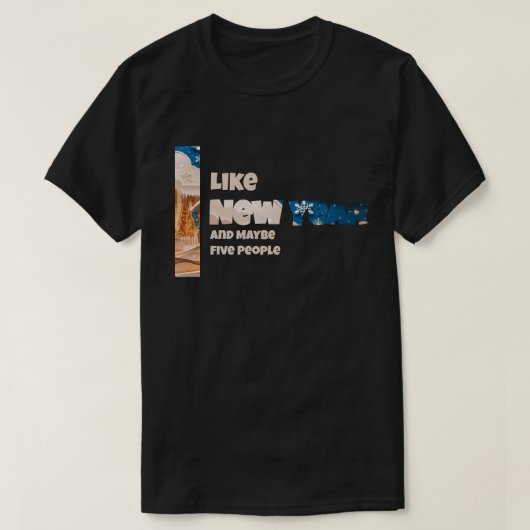 新年にまぁいいかもね Tシャツ (デザイン正面)