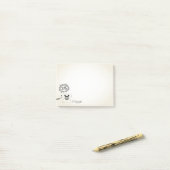 新年に鳴ろう ポストイット (デスク上)