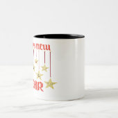 新年のあいさつ ツートーンマグカップ (中央)