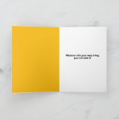 新年のおめでとうトおもしろいイレ紙 シーズンカード (内部)