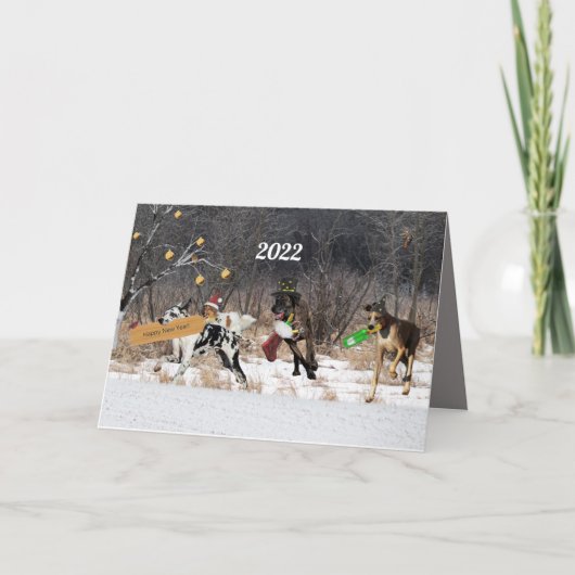 新年のおめでとう シーズンカード (正面)