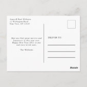 新年のおめでとう ポストカード (裏面)