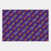 新年のおめでとう，花火を包む紙シート ラッピングペーパーシート (正面2)