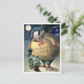 新年のお幸せを祈る ポストカード (スタンド正面)