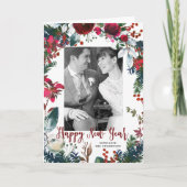 新年のお祝いの写真カード シーズンカード (正面)