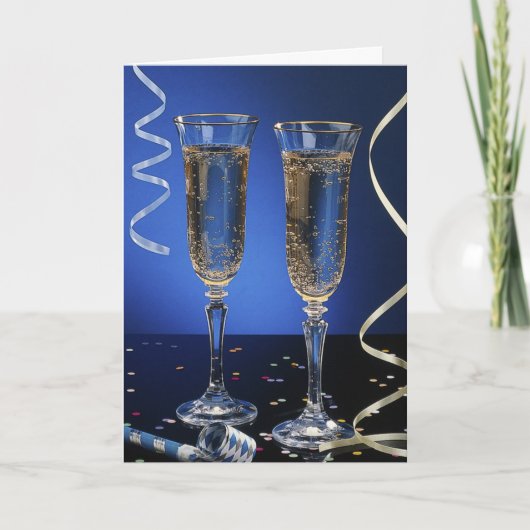 新年のお祝い招待状 シーズンカード (正面)