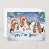 新年のお祝い シーズンポストカード (正面/裏面)