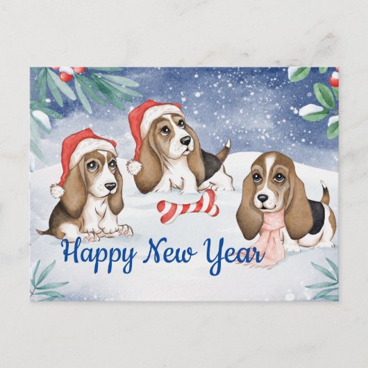 新年のお祝い シーズンポストカード (正面)