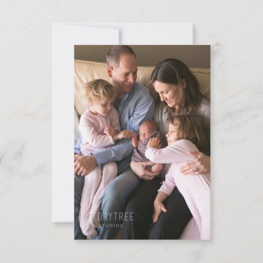 新年のお祝い ホリデーカード 招待状 (裏面)