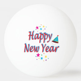 新年のお祝い 卓球ボール