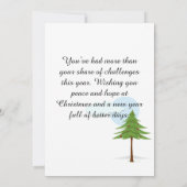 新年のお祝い 招待状 (裏面)