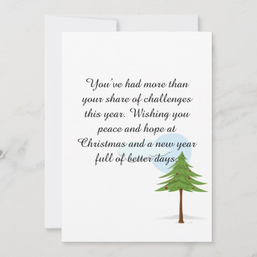 新年のお祝い 招待状 (裏面)