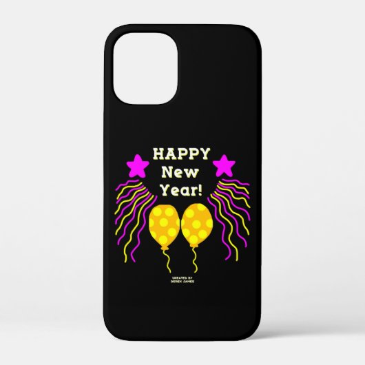新年のお祝いApple iPhone 12ミニケース Case-Mate iPhoneケース (裏面)
