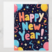 新年のご挨拶カード シーズンカード (正面/裏面)