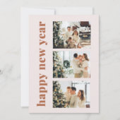 新年のご挨拶カード 招待状 (正面)