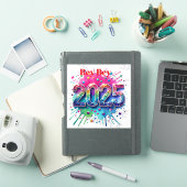 新年のご挨拶ステッカー デザイン シール (iPadカバー)