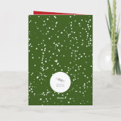 新年のご挨拶 シール写真 シーズンカード (裏面)