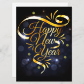 新年のご挨拶 ホリデーカード (正面/裏面)