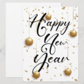 新年のご挨拶 ホリデーカード (正面/裏面)