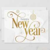 新年のご挨拶 ホリデーカード (正面)