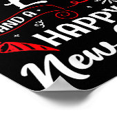 新年のご挨拶、平和、愛、明けましておめでとう、新年 ポスター (角)