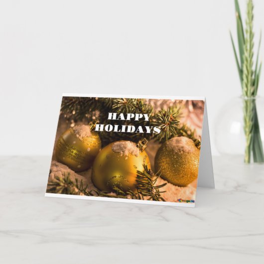 新年のご挨拶・新年おめでとうございます！カード カード (正面)