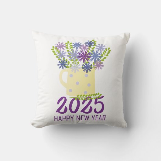 新年のご挨拶 2025 クッション (正面)