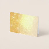 新年のご案内 - ハッピーニューイヤー 箔カード (正面)