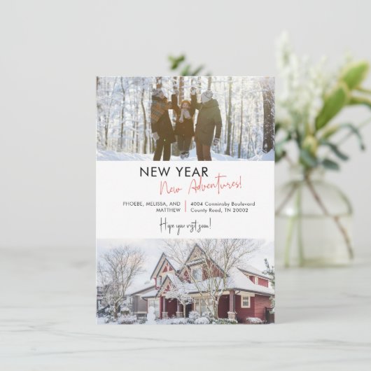 新年のアドベンチャーズ休暇の引越しのお知らせ (スタンド正面)