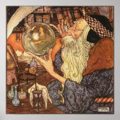 新年のアンティーク父の時間 ポスター (正面)