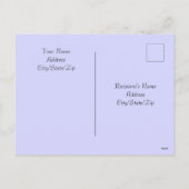 新年のエレガントウェルズ海ショア写真 シーズンポストカード (裏面)