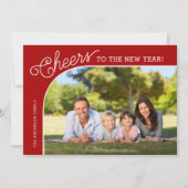 新年のエレガント応援写真 シーズンカード (正面)