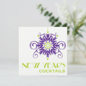 新年のカクテルパーティの招待状 招待状 (スタンド正面)