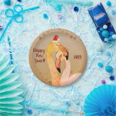 新年のカスタム紙プレート7 in ペーパープレート (パーティー)