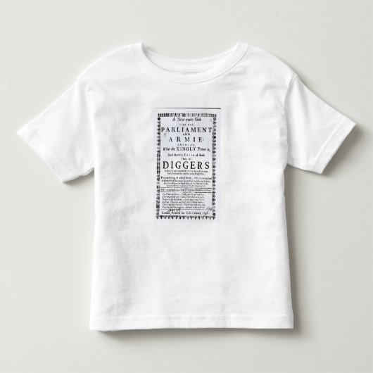 新年のギフト トドラーTシャツ (正面)