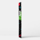 新年のクリスマスツリーは、明るく継ぎ目のない模様 Case-Mate iPhoneケース (裏面 / 右)