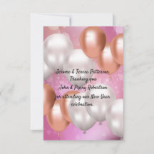 新年のサンキューカード